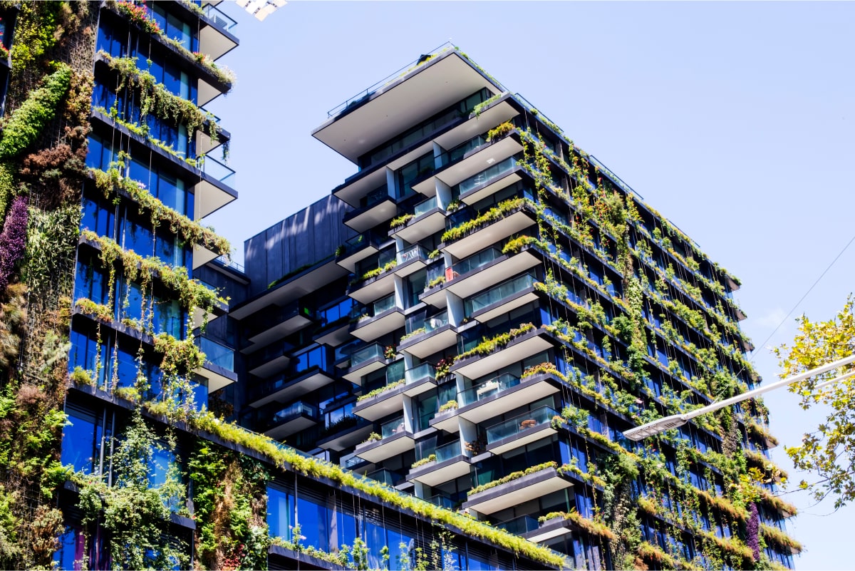 vertikale Gärten in Sydney