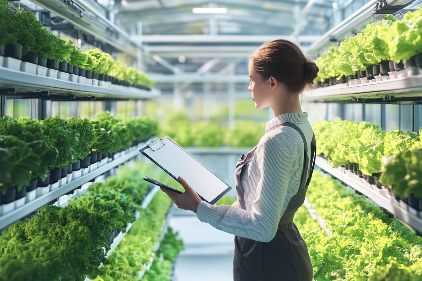 Starte mit der richtigen Technologie für Vertical Farming: LED-Beleuchtung, Hydrokultur-Systeme und automatisierte Klima- und Bewässerungskontrolle.