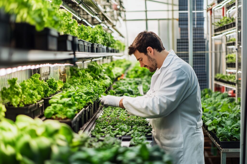 Die besten Pflanzen für Vertical Farming sind Salat, Spinat, Kräuter wie Basilikum und Petersilie, Erdbeeren sowie verschiedene Microgreens.