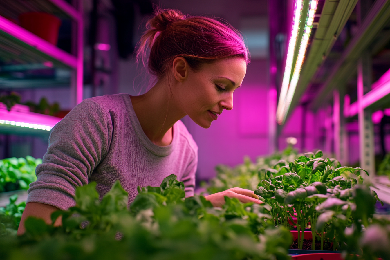 Ein effektives Beleuchtungssystem in einer vertikalen Farm maximiert das Pflanzenwachstum und steigert die Erträge nachhaltig.