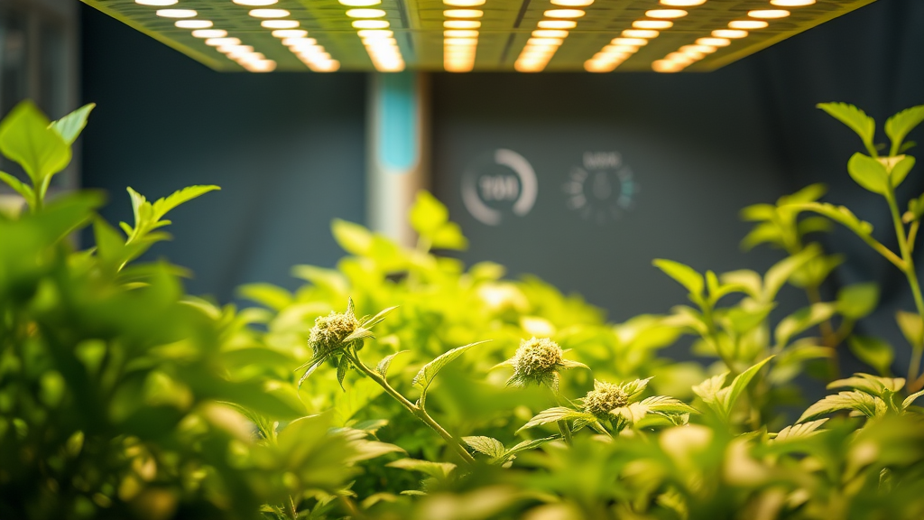 Stelle dein Pflanzenlicht optimal ein: Lerne, Lux, PAR und Timer für gesunde Pflanzenwachstumsbedingungen effektiv zu nutzen.