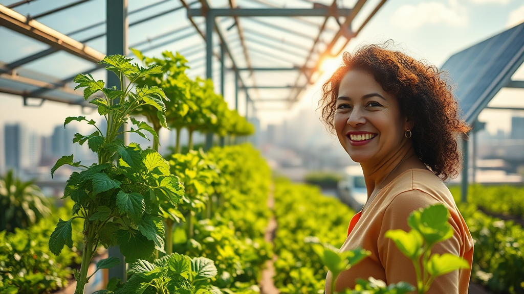 Nutze Vertical Farming mit Solarstrom für nachhaltige und effiziente Pflanzenproduktion – die Zukunft der Landwirtschaft auf neuem Niveau.