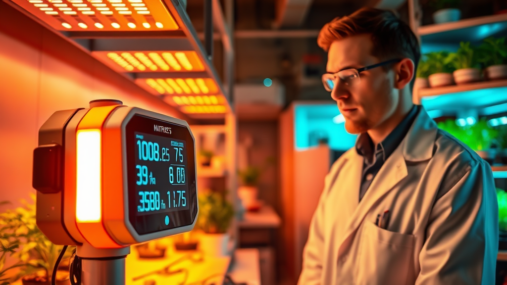 Nutze moderne Sensorik für die präzise Nährstoffkontrolle in der Landwirtschaft und verbessere die Erntequalität nachhaltig.