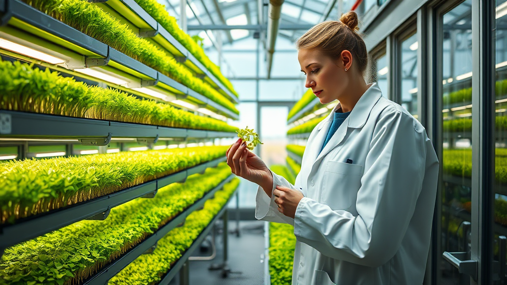 Vertical Farming mit Algen revolutioniert die Landwirtschaft und bietet nachhaltige Lösungen für Nahrungsmittelproduktion und Umweltschutz.
